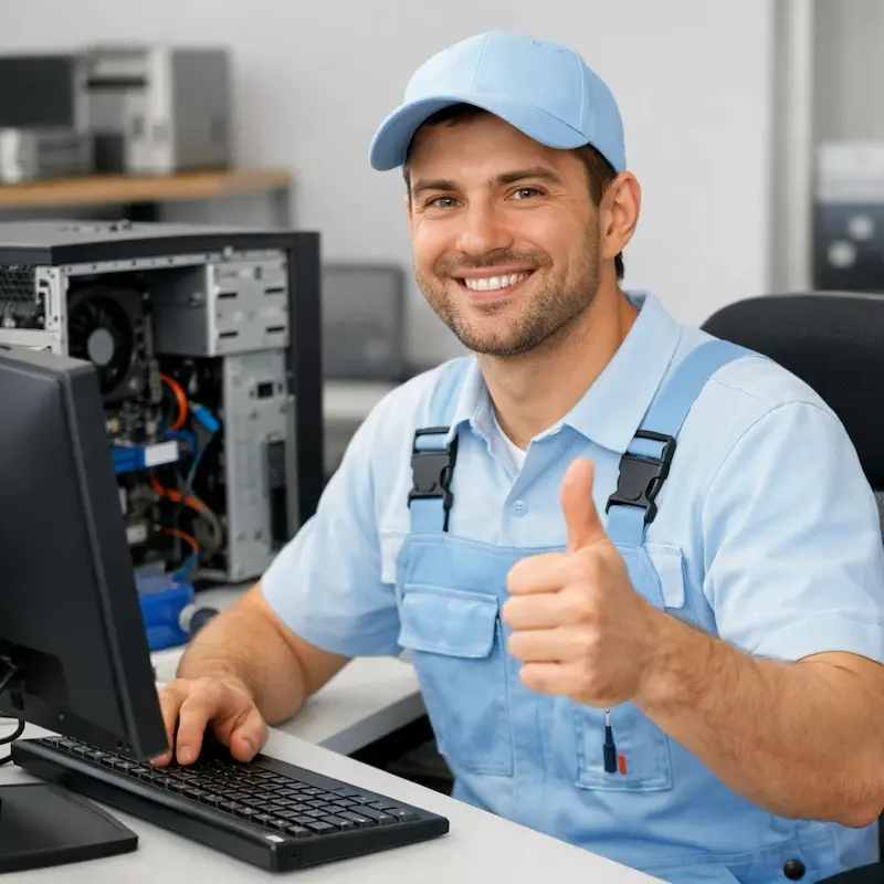 Ремонт компьютеров на Комендантском проспекте с выездом на дом