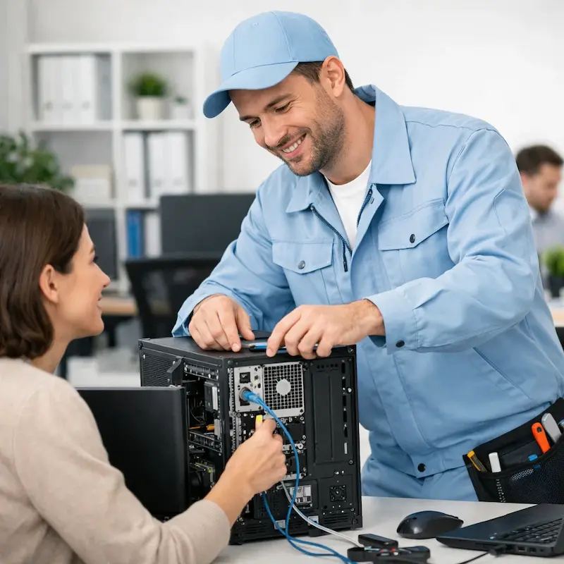 Ремонт компьютеров в Приморском районе Санкт-Петербурга с выездом на дом