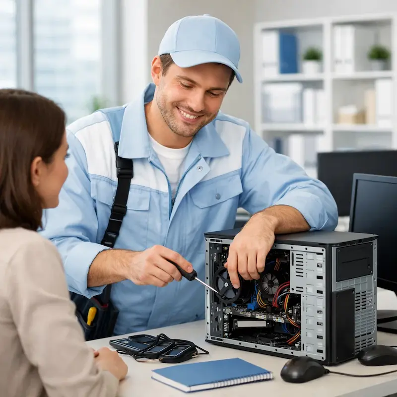 Ремонт компьютеров в Центральном районе Санкт-Петербурга с выездом на дом