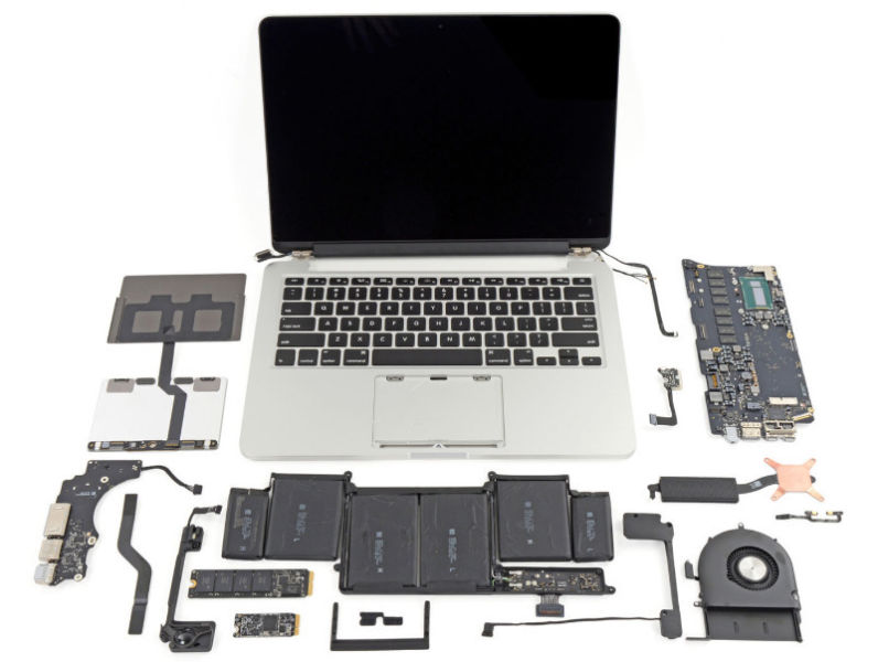 Сложный ремонт Apple MacBook Pro в Санкт-Петербурге (СПб)