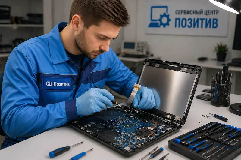 Ремонт шлейфа матрицы ноутбука в Санкт-Петербурге