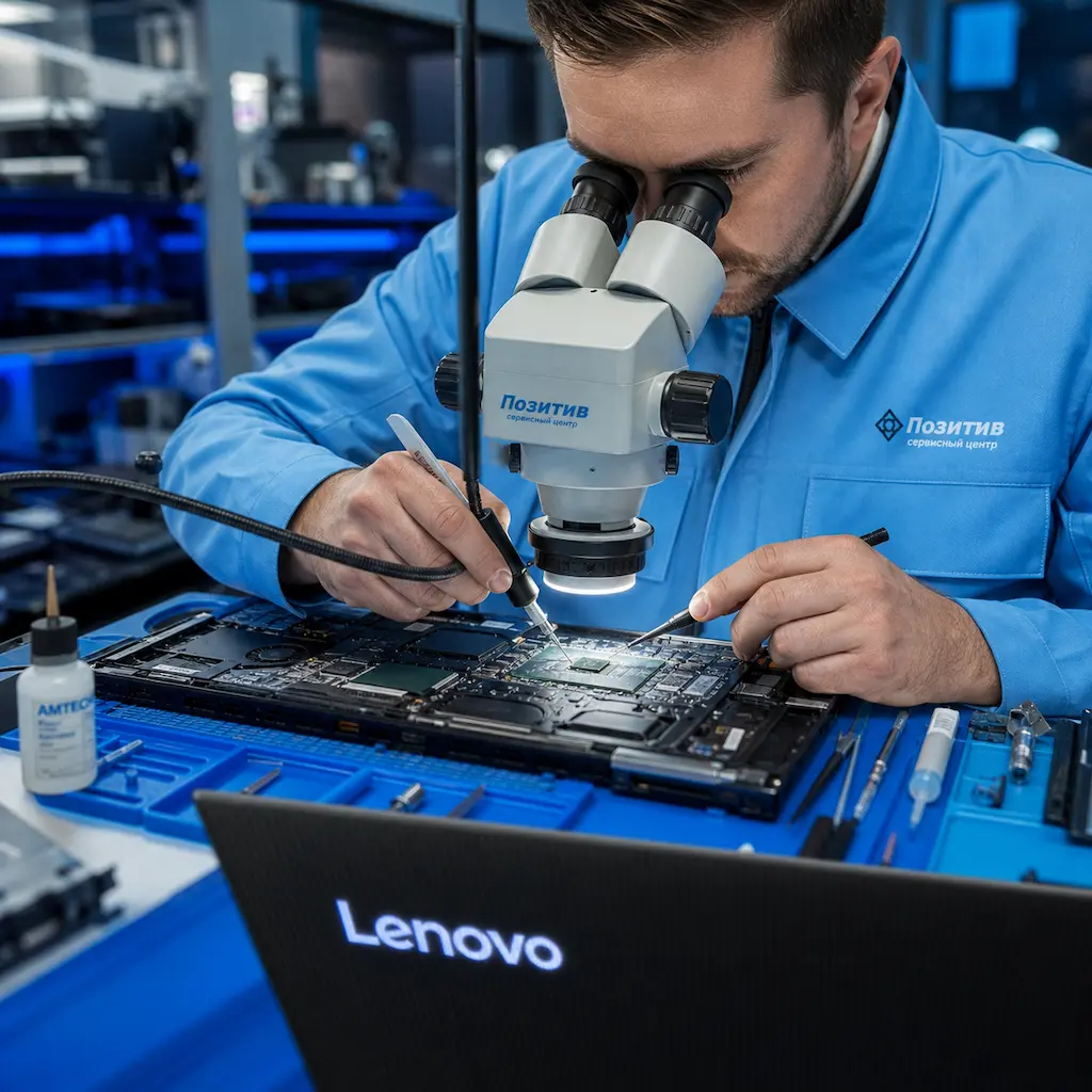 Замена видеокарты ноутбука Lenovo в Санкт-Петербурге