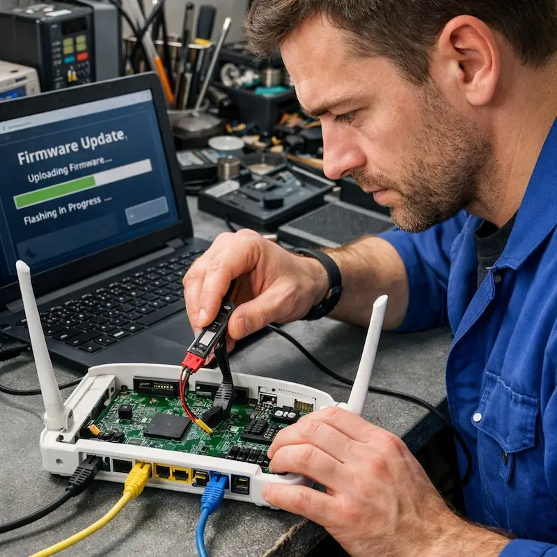 Обновление прошивки роутера в Санкт-Петербурге