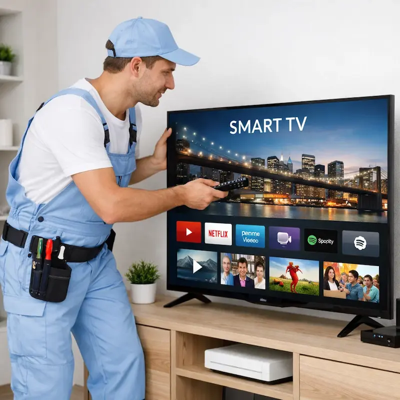 Как вызвать мастера для настройки Smart TV в Санкт-Петербурге