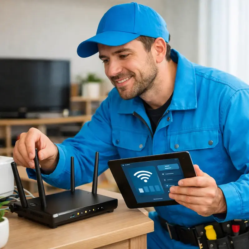 Настройка Wi-Fi для квартиры, дома и офиса в Санкт-Петербурге