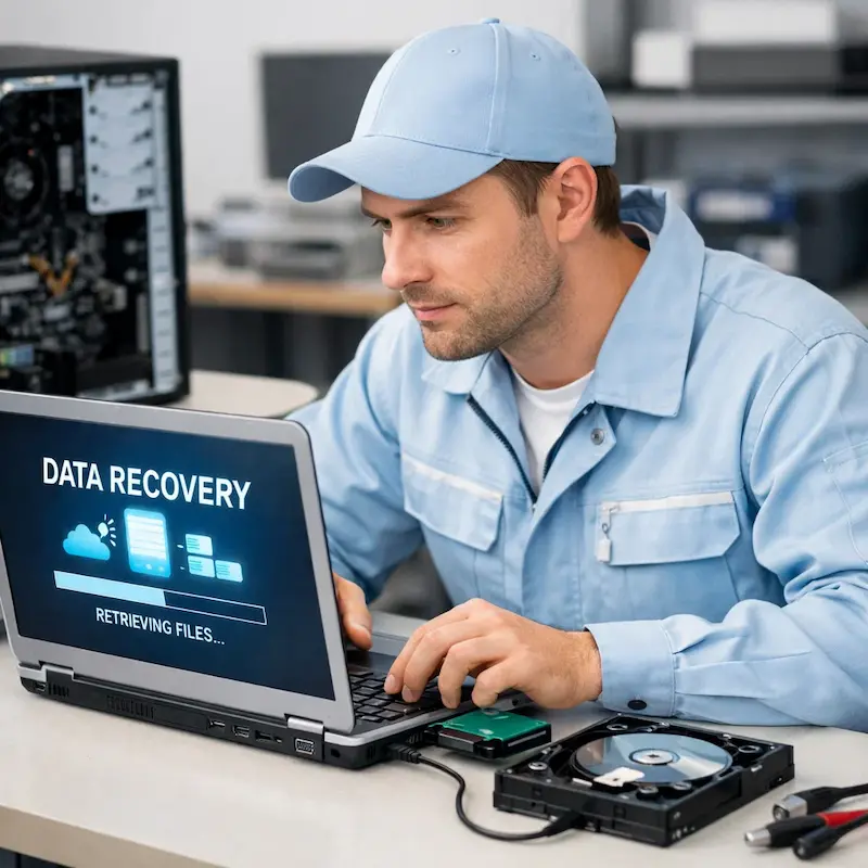 Восстановление данных и файлов в Санкт-Петербурге