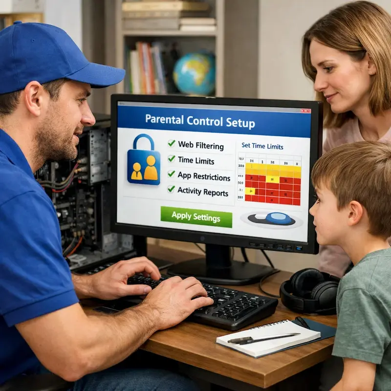 установка родительского контроля в Санкт-Петербурге