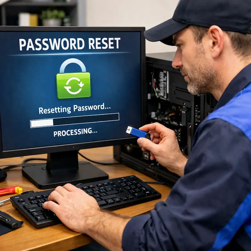 Удаление пароля на компьютере в Санкт-Петербурге