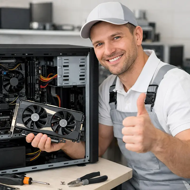 Замена видеокарты ПК в Санкт-Петербурге