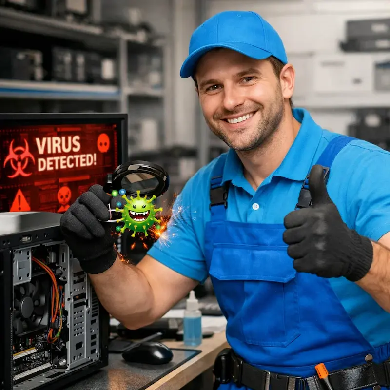 Удаление вирусов с компьютера в Санкт-Петербурге