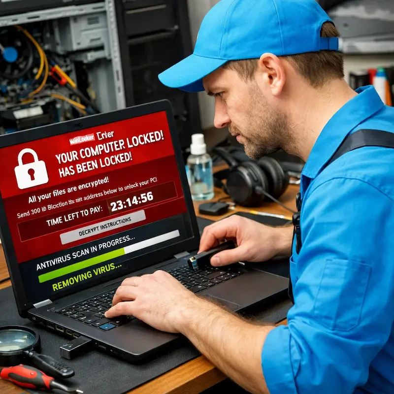 Удалить винлокер в Санкт-Петербурге